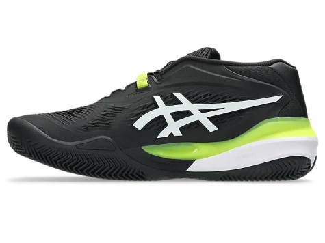CALZADO ASICS MEN GEL RESOLUTION X CLAY BLACK WHITE